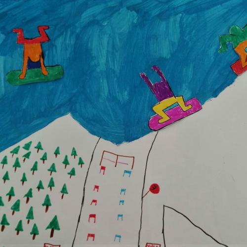 snowboarding