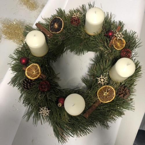 Adventkranz 3c