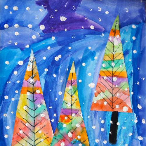 Winterwald - Klasse 1a