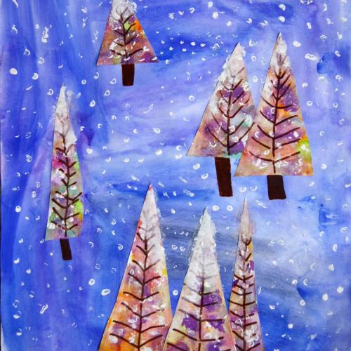 Winterwald - Klasse 1a