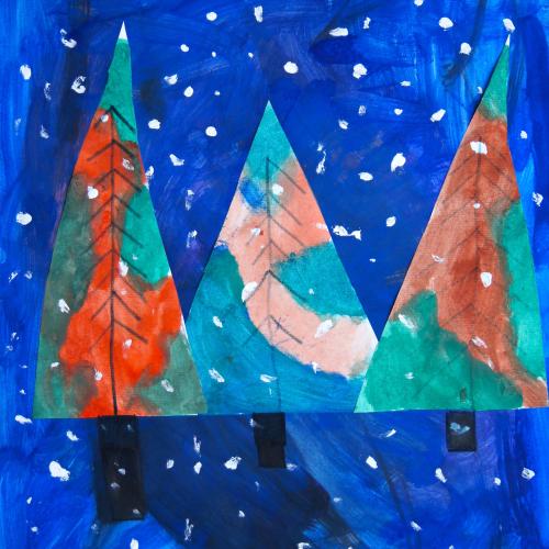 Winterwald - Klasse 1a