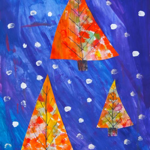 Winterwald - Klasse 1a