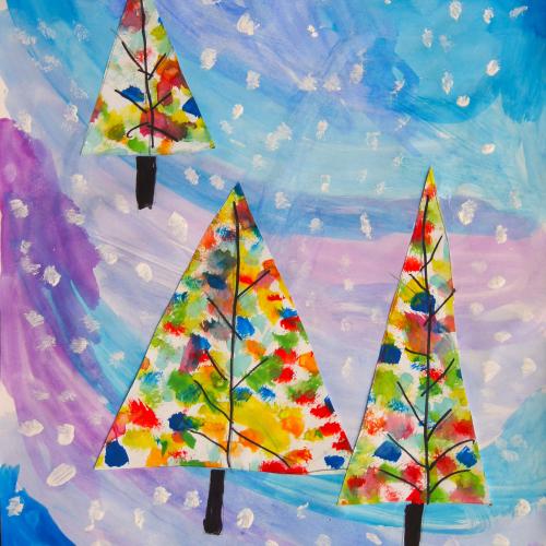 Winterwald - Klasse 1a