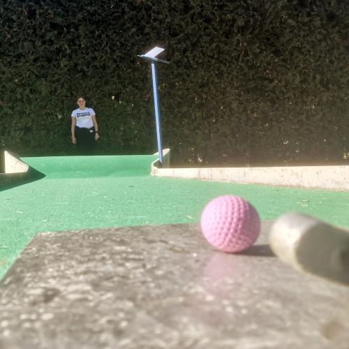 Minigolfen