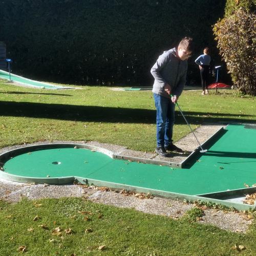 Minigolfen