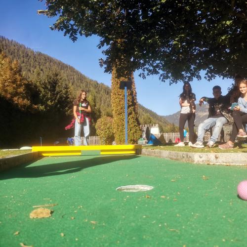 Minigolfen