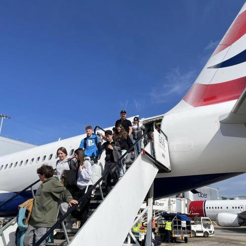 England 25 arrival