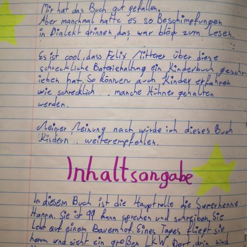 Lesetagebuch