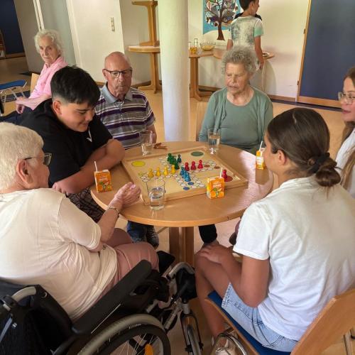 Besuch im Altersheim