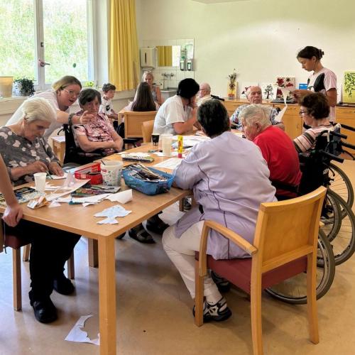 Besuch im Altersheim