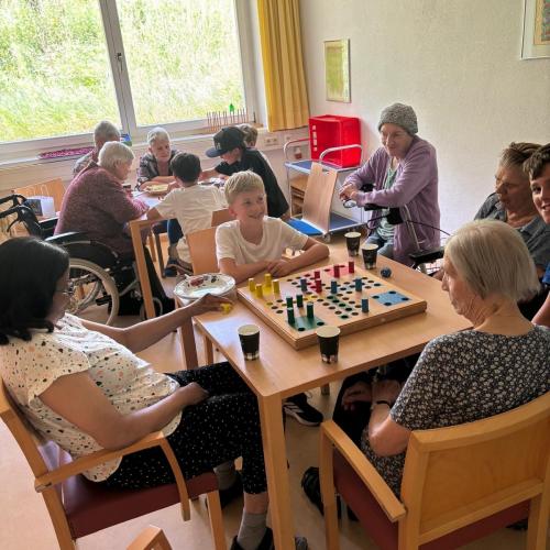 Besuch im Altersheim