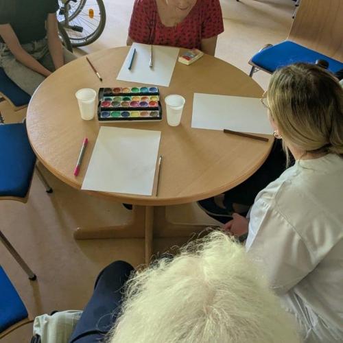 Besuch im Altersheim
