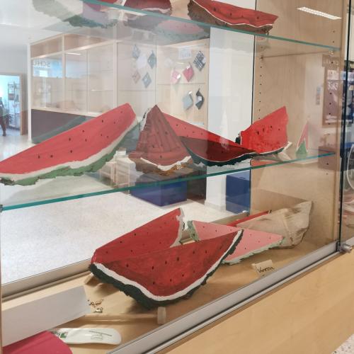 Wassermelonen Holz
