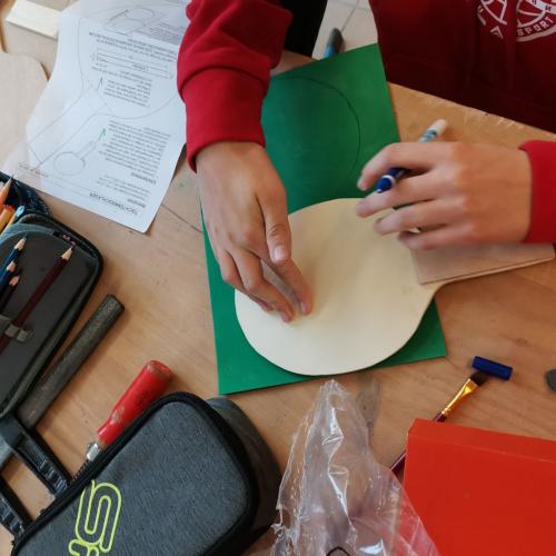 Bearbeitung Tischtennisschläger