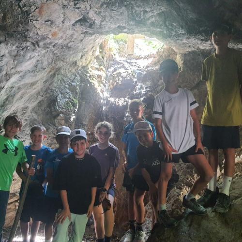 in der Grotte