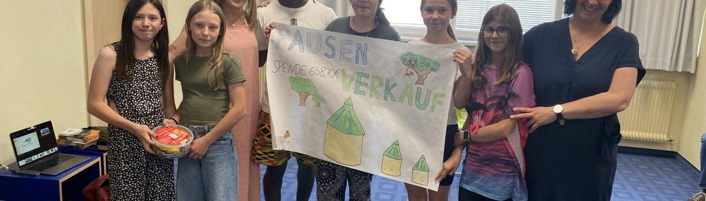 Spendenübergabe