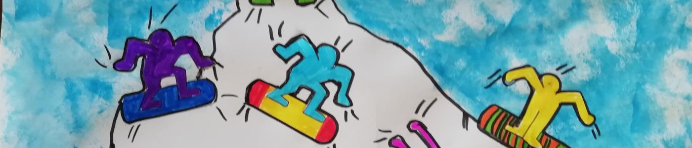 snowboarding
