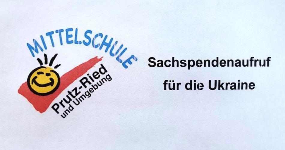 Sachspendenaufruf
