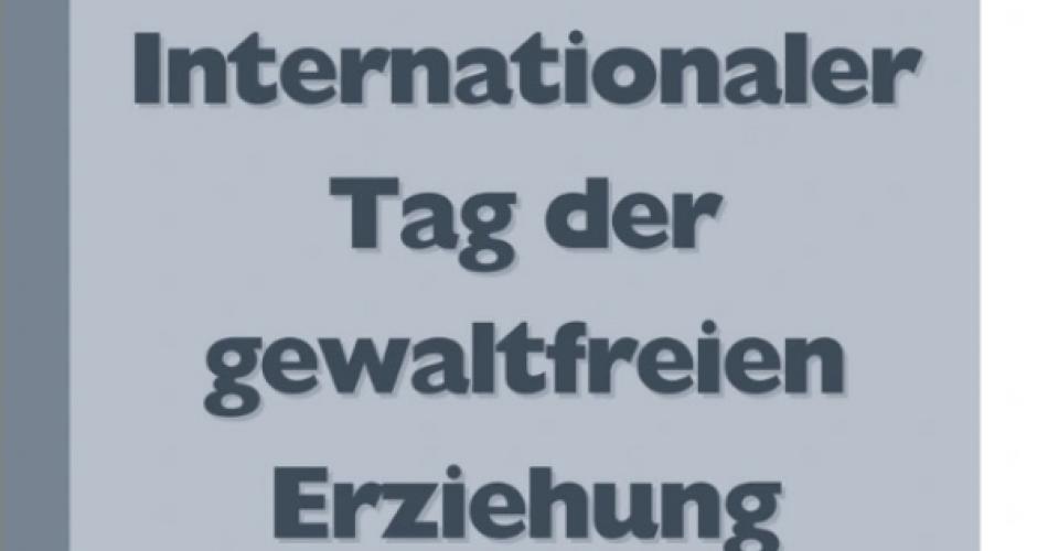 Internationaler Tag der gewaltfreien Erziehung