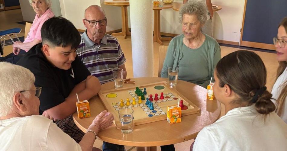 Besuch im Altersheim