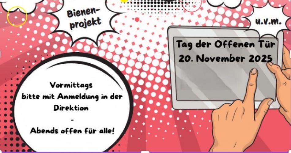 Tag der Offenen Tür Flyerauszug