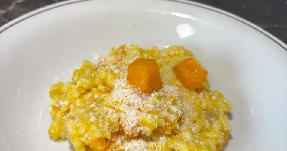 Kürbisrisotto